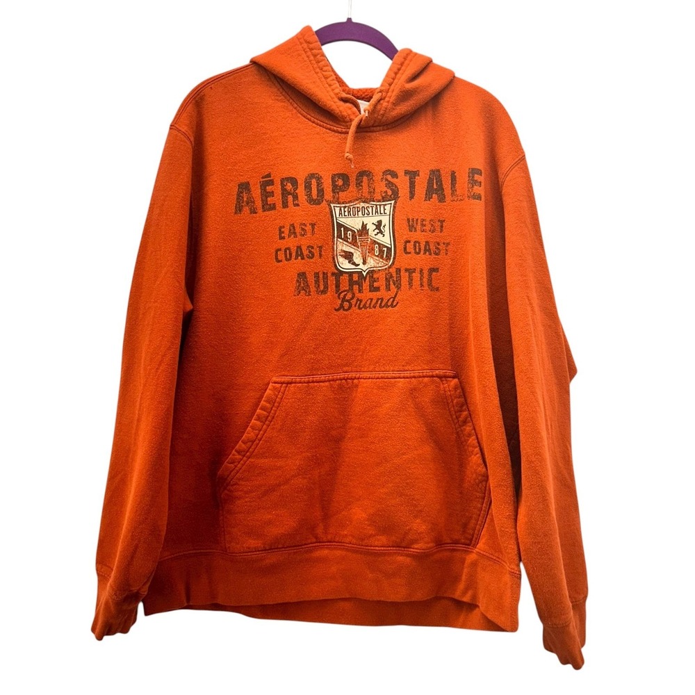 Vintage‎ 90s Aeropostale Hoodie XL Varsity League